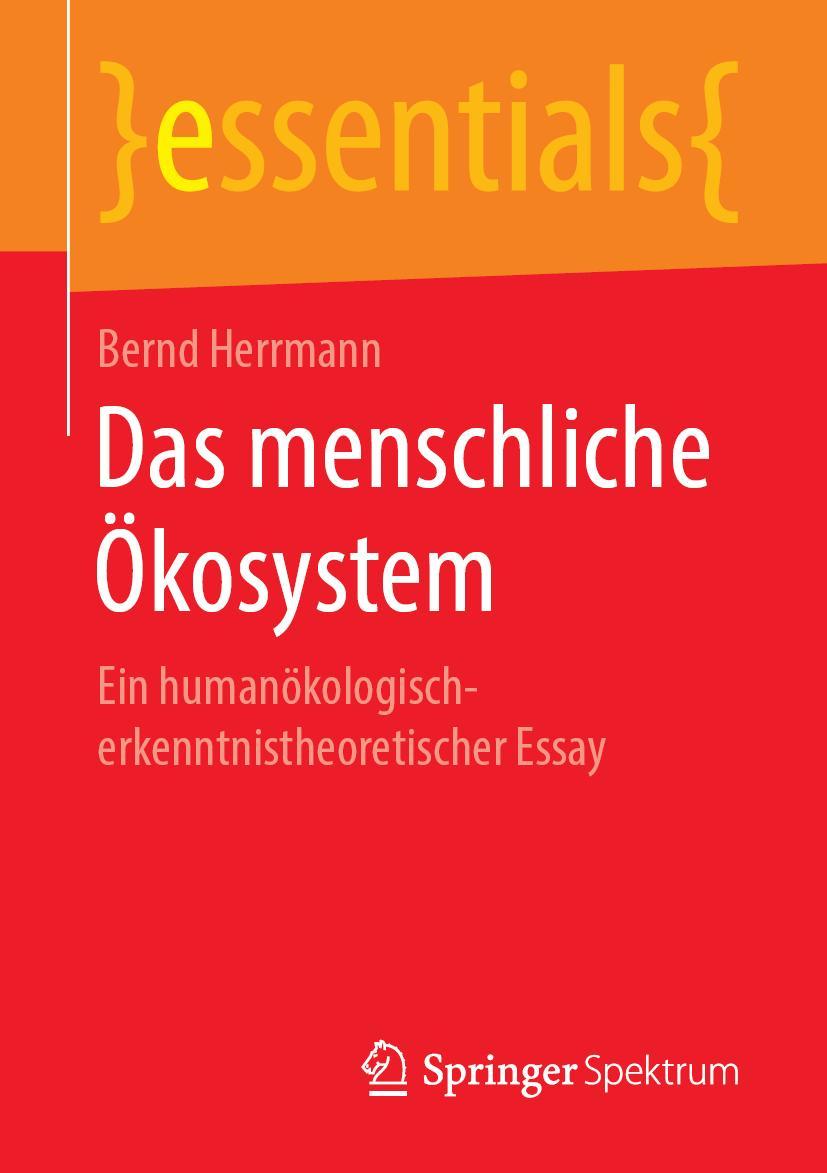 Vorderes Coverbild Das menschliche Ökosystem