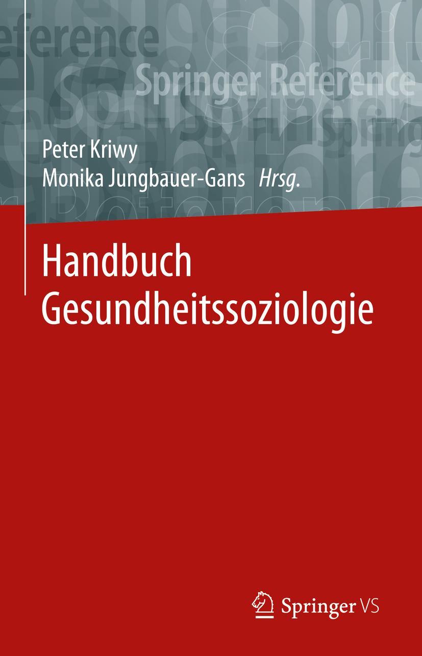 Vorderes Coverbild Handbuch Gesundheitssoziologie