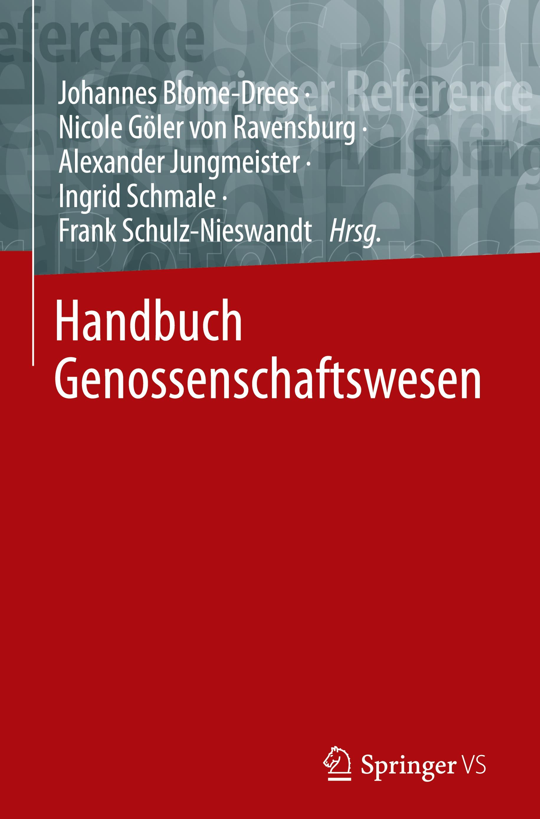 Vorderes Coverbild Handbuch Genossenschaftswesen