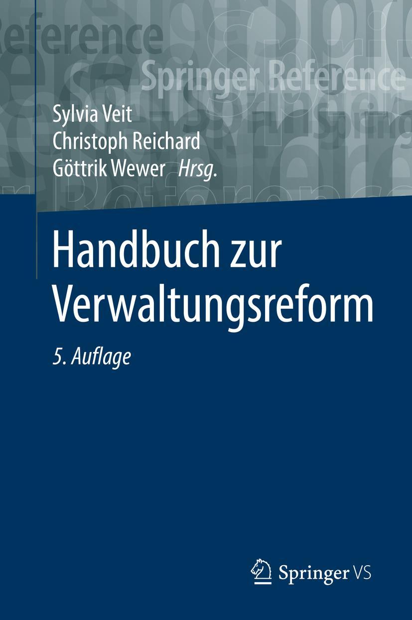 Vorderes Coverbild Handbuch zur Verwaltungsreform