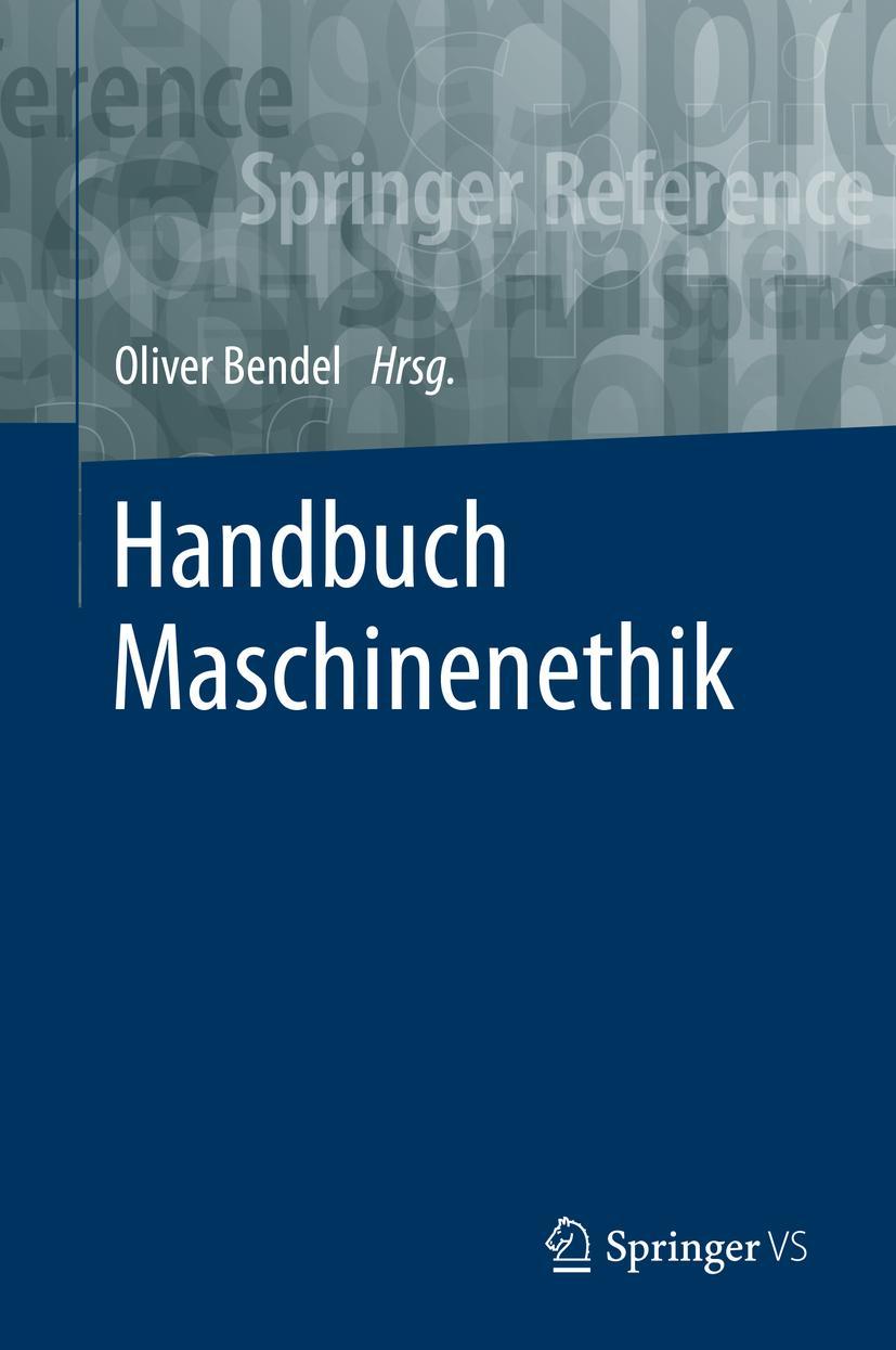 Vorderes Coverbild Handbuch Maschinenethik
