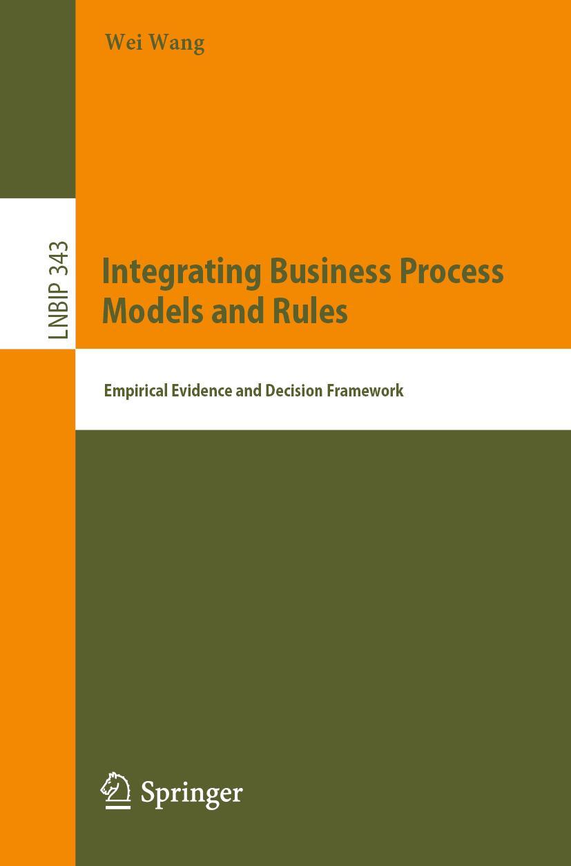 Vorderes Coverbild Integrating Business Process Models and Rules