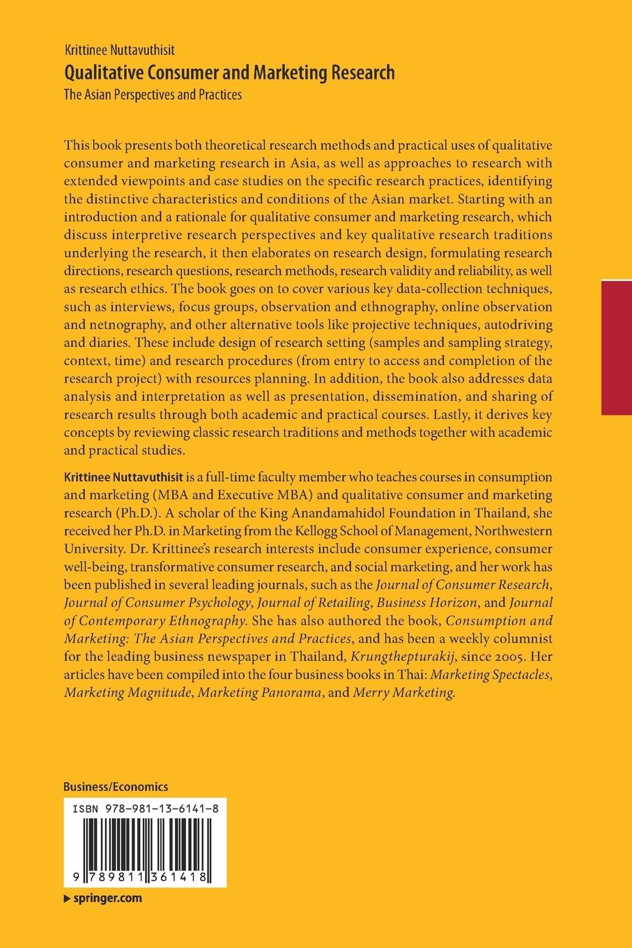 Rückseitencover Qualitative Consumer and Marketing Research