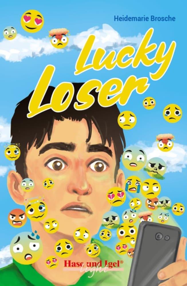 Vorderes Coverbild Lucky Loser. Schulausgabe