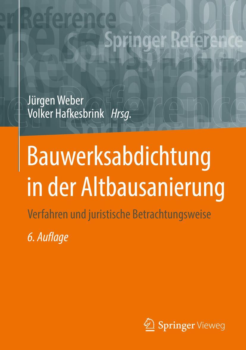 Vorderes Coverbild Bauwerksabdichtung in der Altbausanierung
