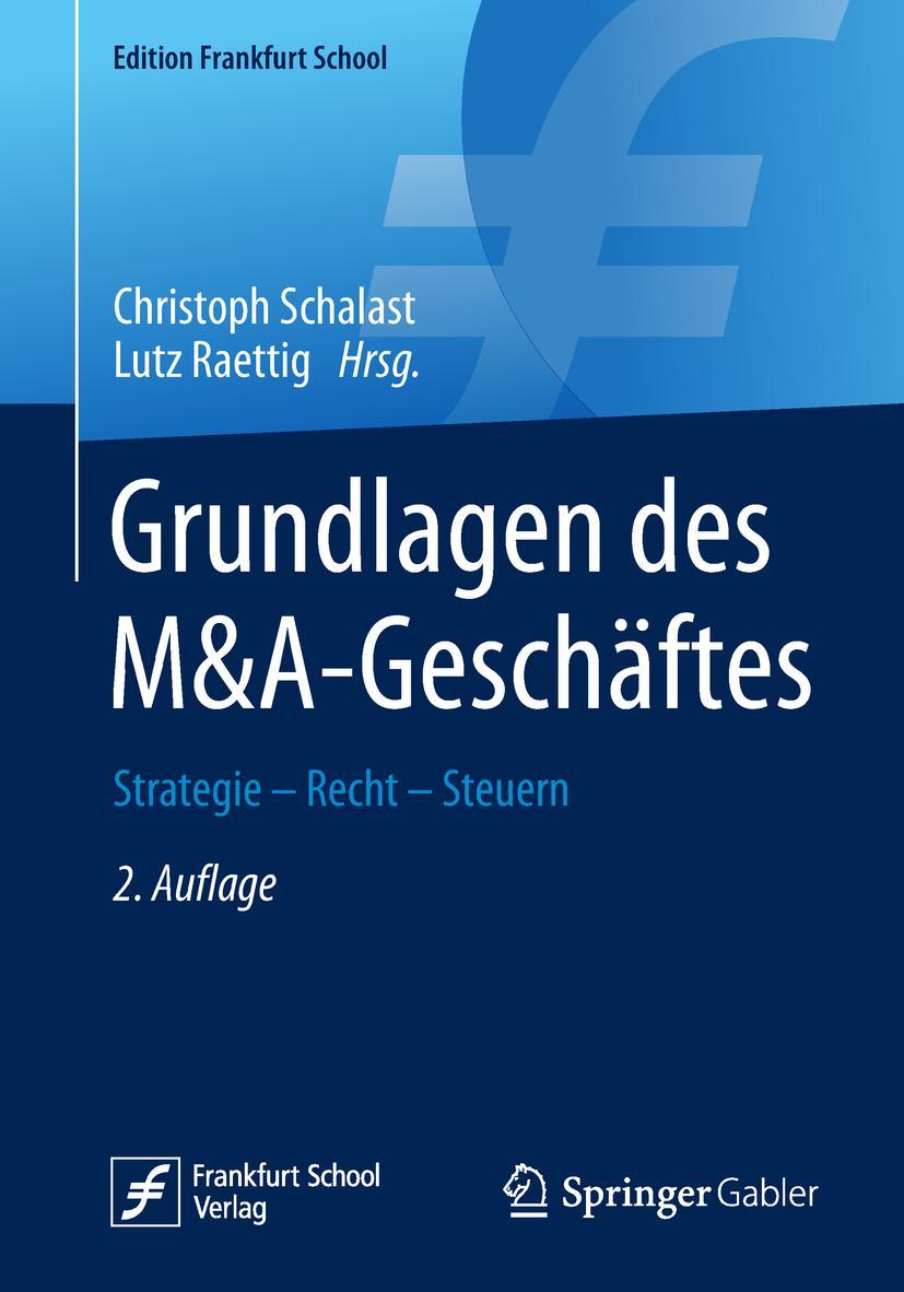 Vorderes Coverbild Grundlagen des M&A-Geschäftes