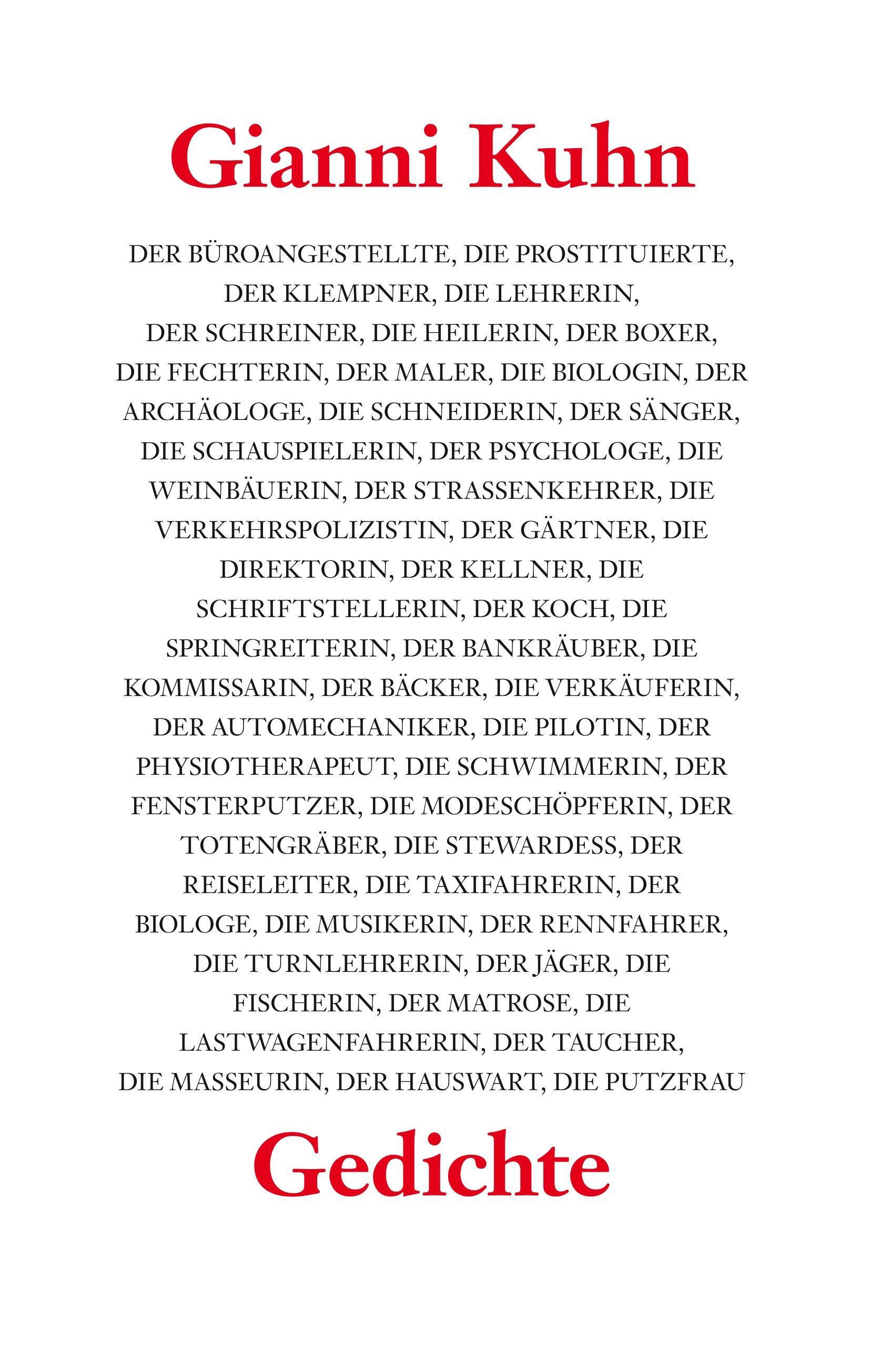 Vorderes Coverbild Der Büroangestellte, die Prostituierte, der Klempner, die Lehrerin