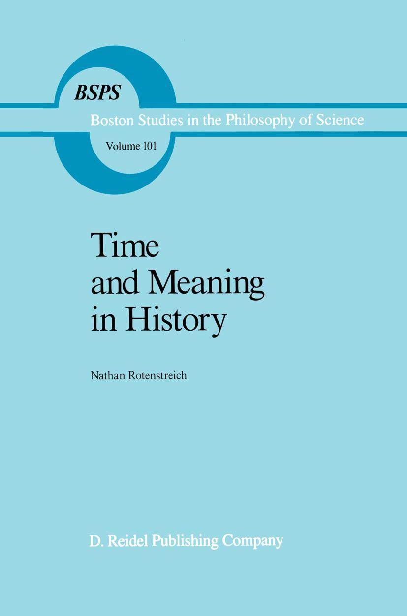 Vorderes Coverbild Time and Meaning in History