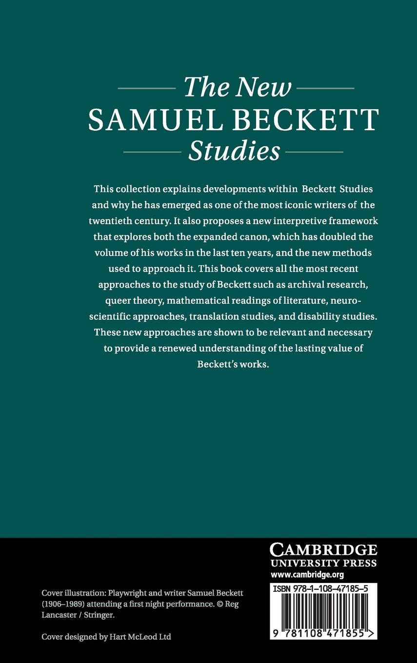 Rückseitencover The New Samuel Beckett Studies
