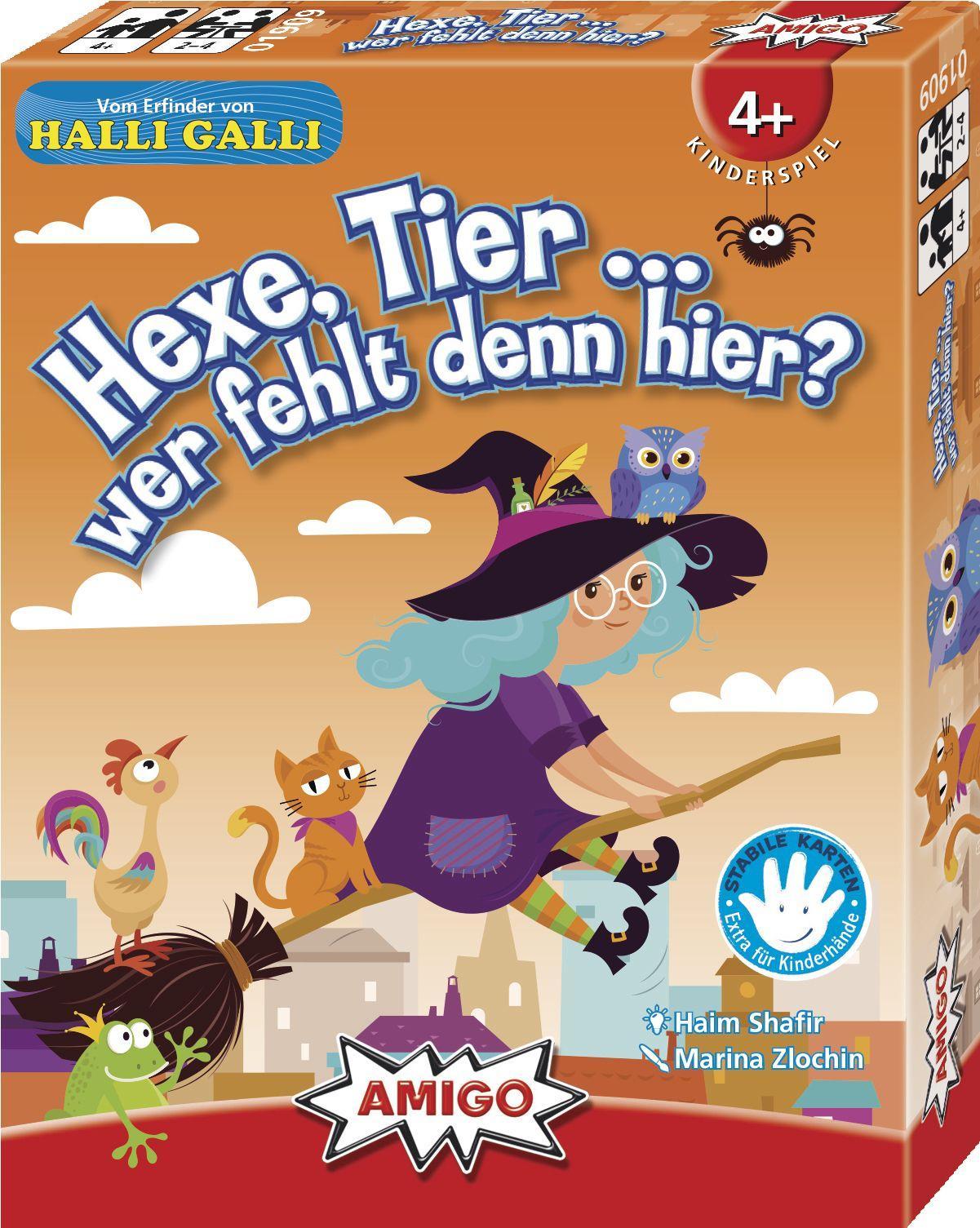 Beispielinhalt (Bild) Hexe, Tier ... wer fehlt denn hier?