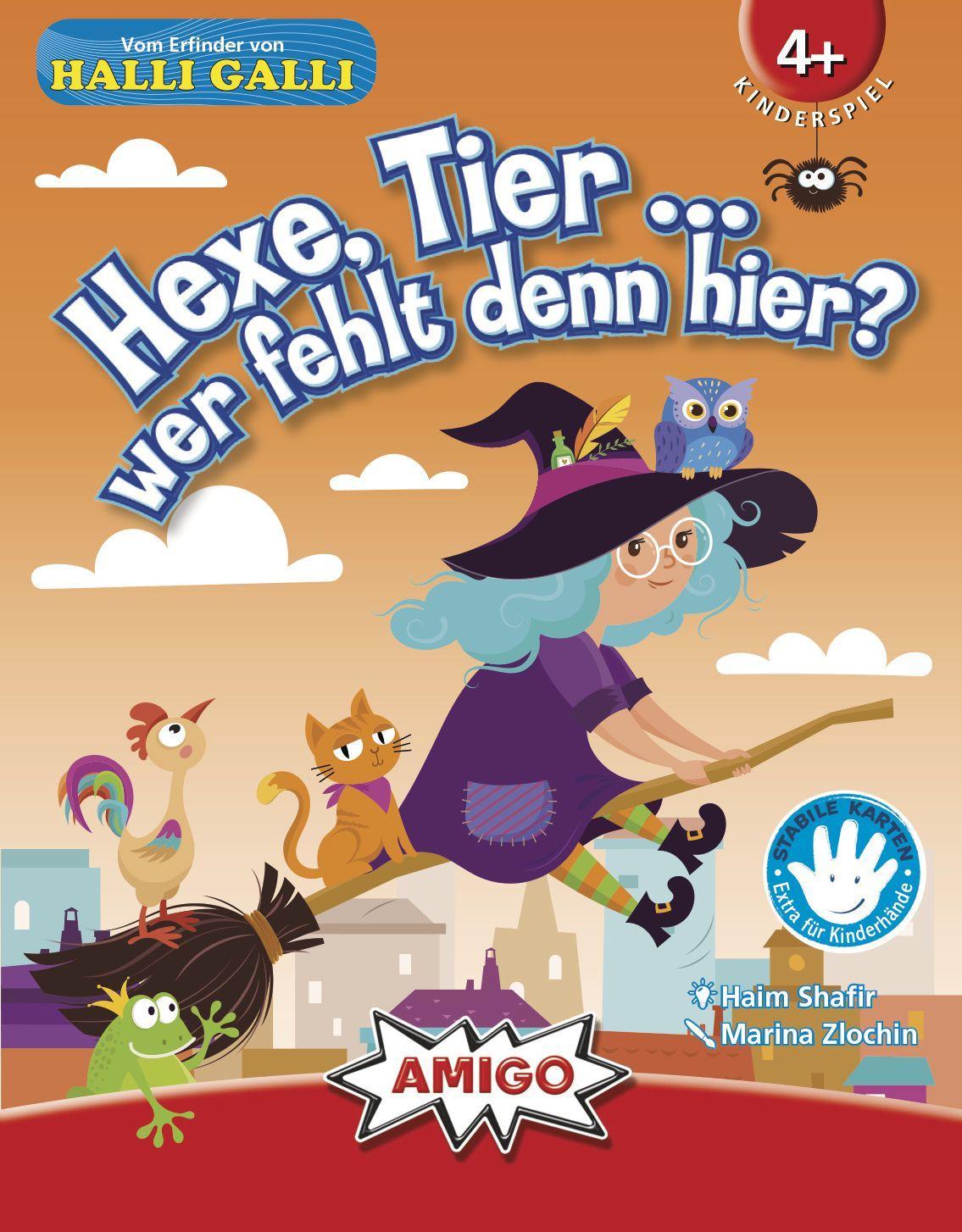 Vorderes Coverbild Hexe, Tier ... wer fehlt denn hier?