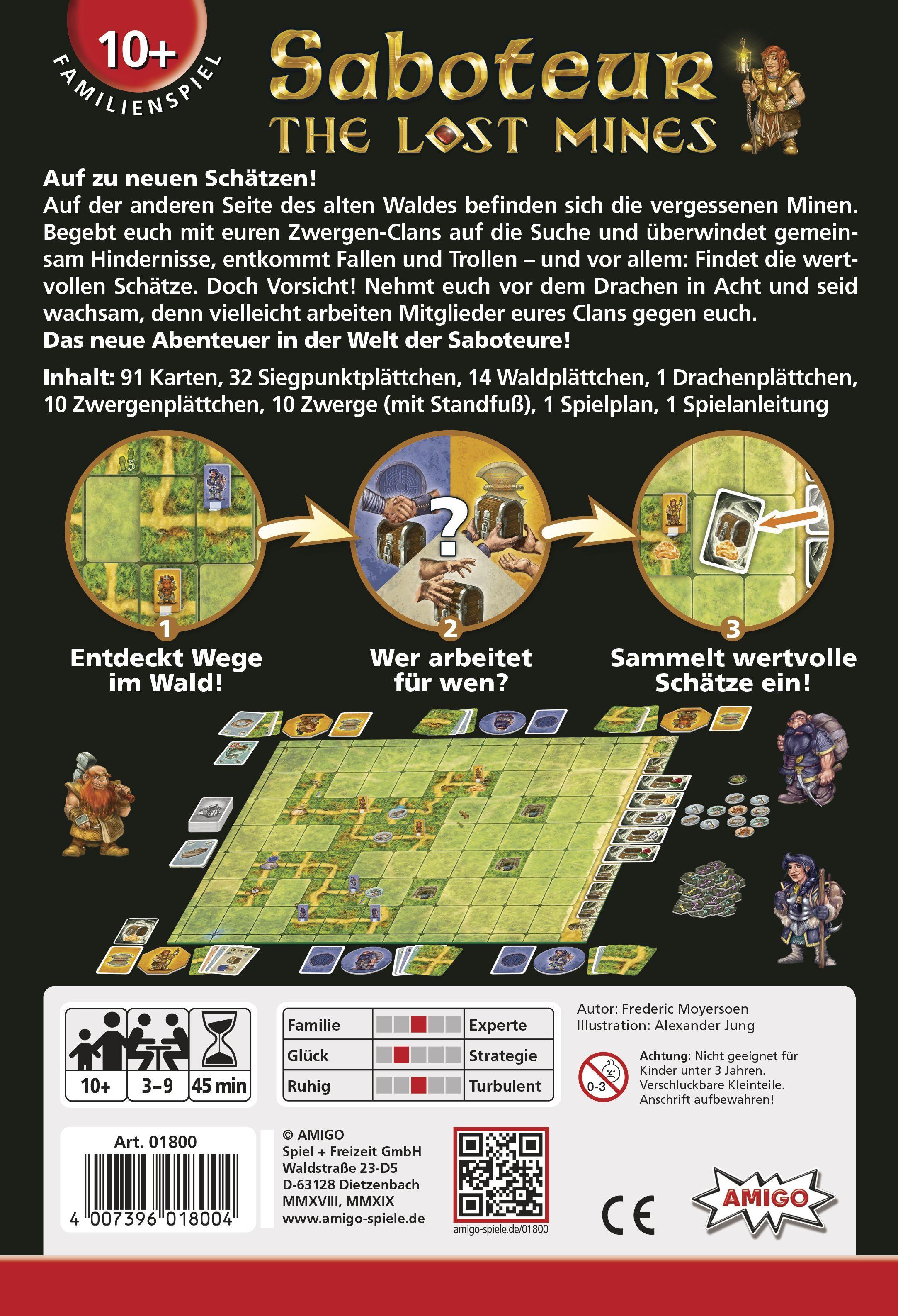 Beispielinhalt (Bild) Saboteur - The Lost Mines