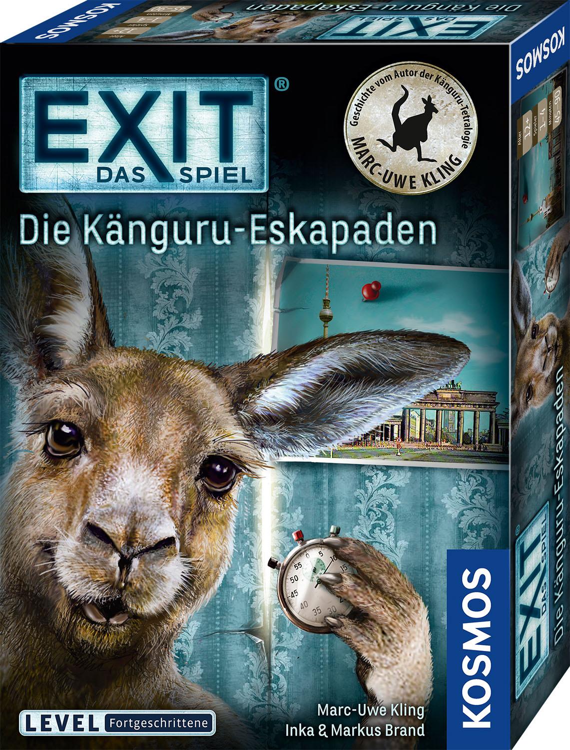 Vorderes Coverbild EXIT - Die Känguru-Eskapaden