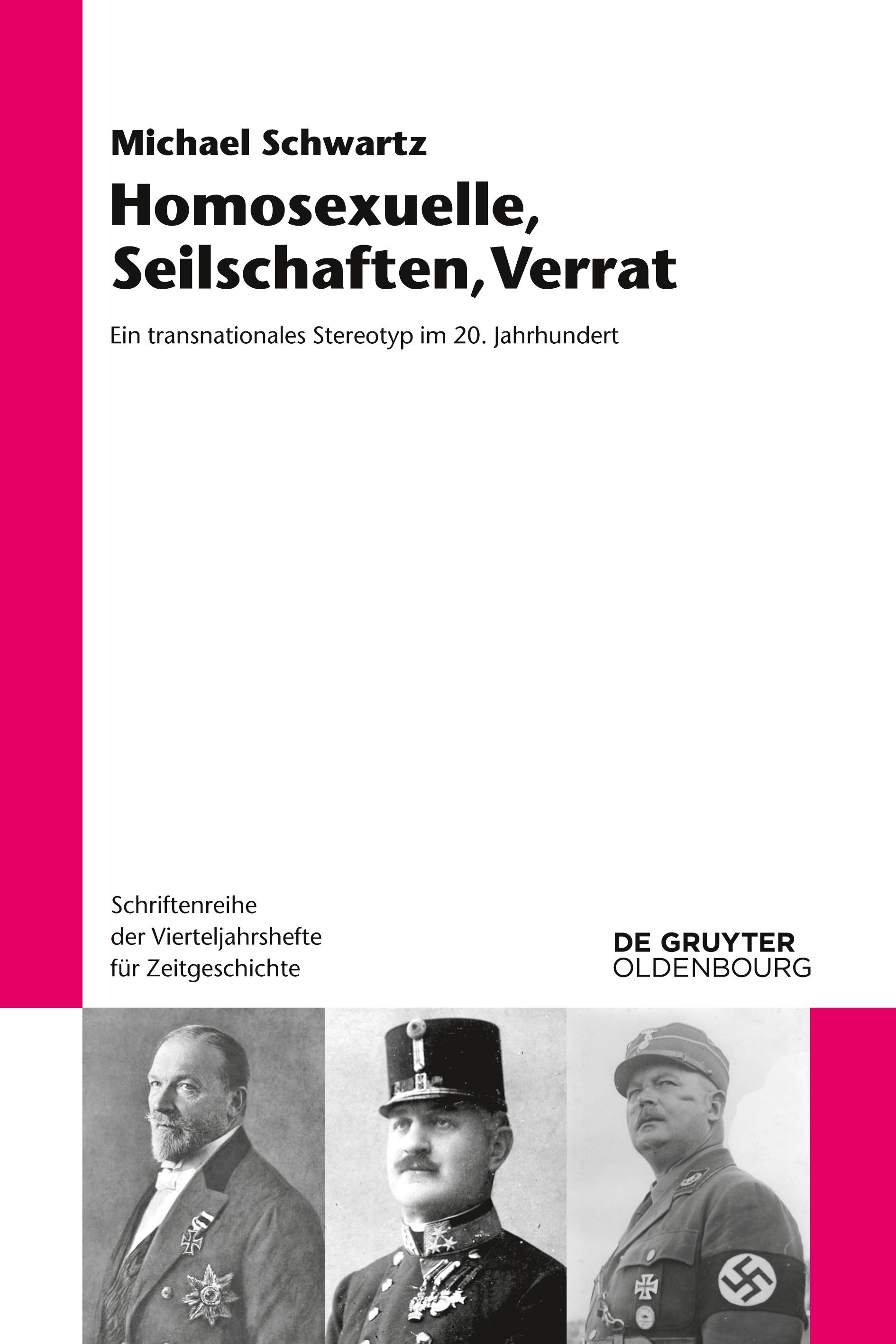 Vorderes Coverbild Homosexuelle, Seilschaften, Verrat
