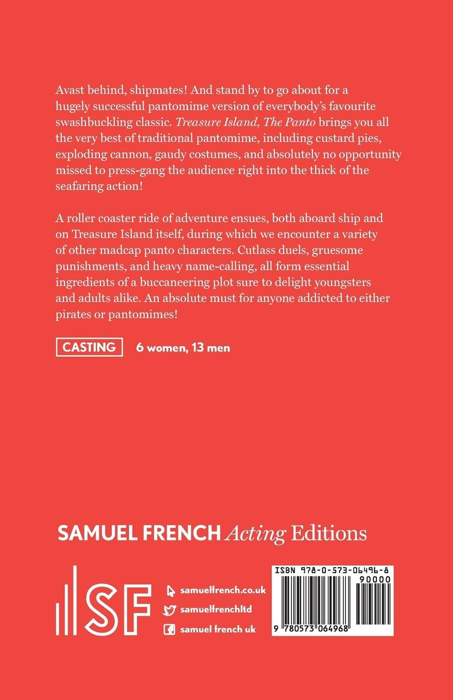 Rückseitencover Treasure Island The Panto