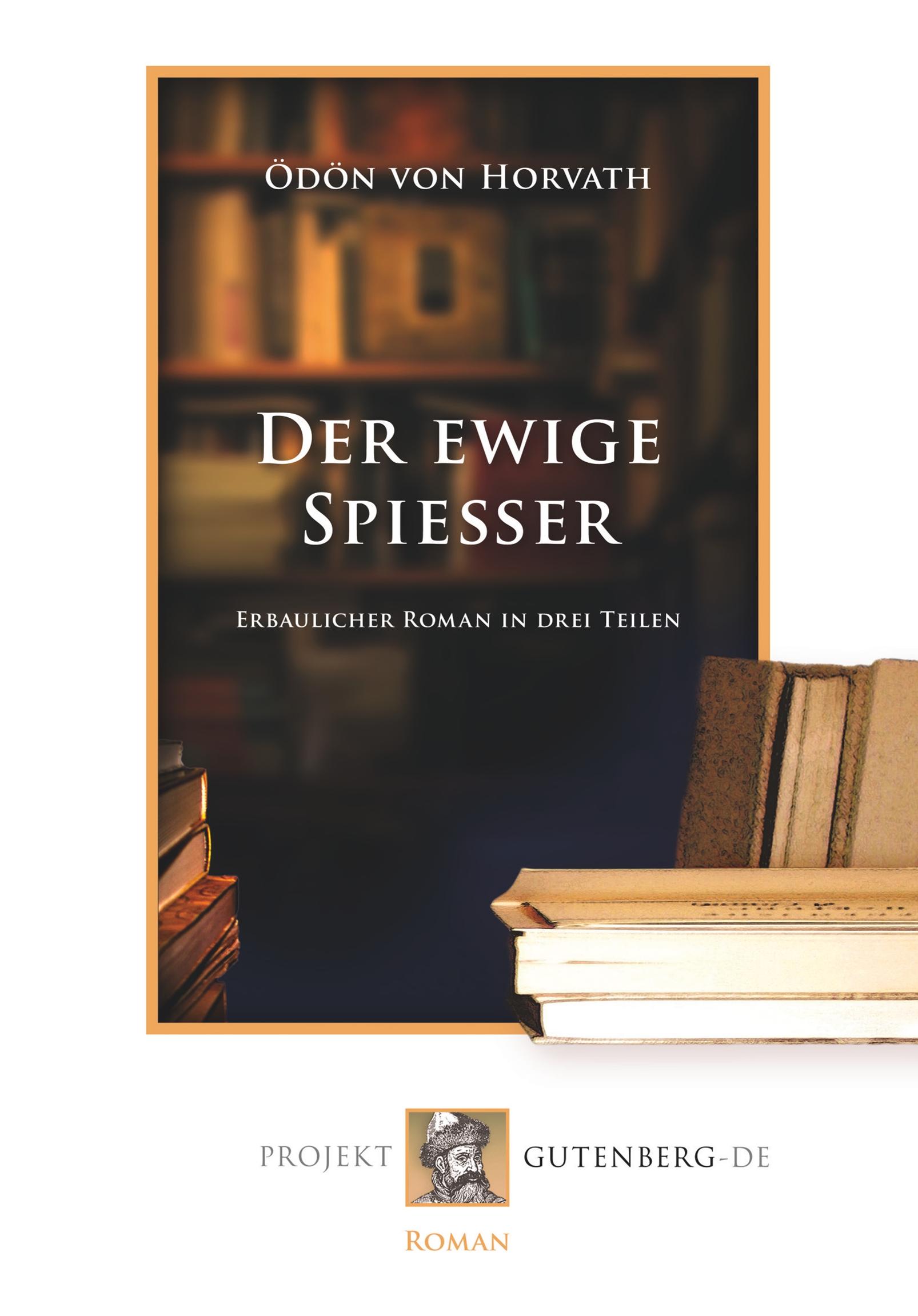 Vorderes Coverbild Der ewige Spießer