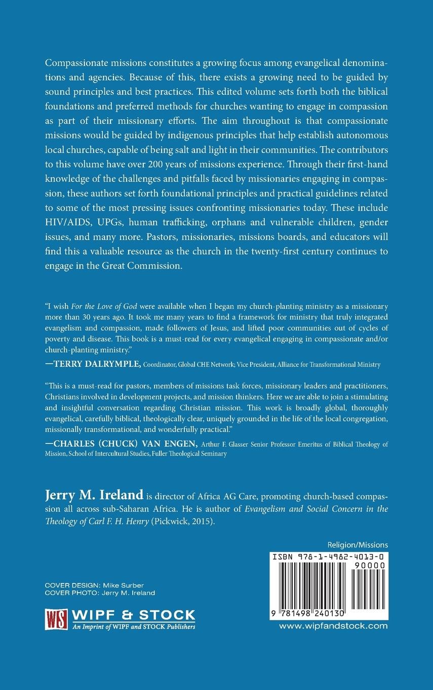 Rückseitencover For the Love of God