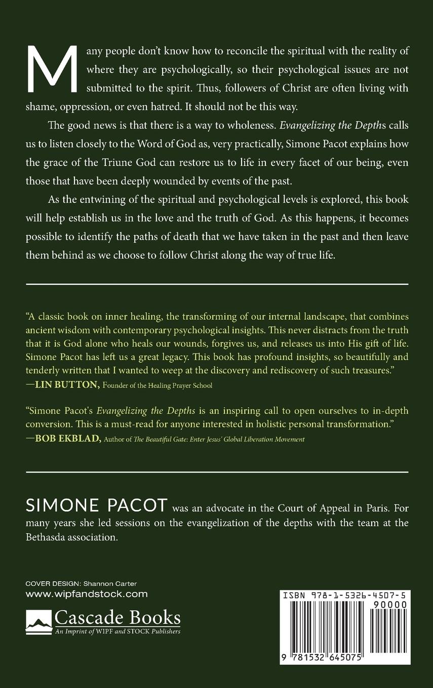 Rückseitencover Evangelizing the Depths