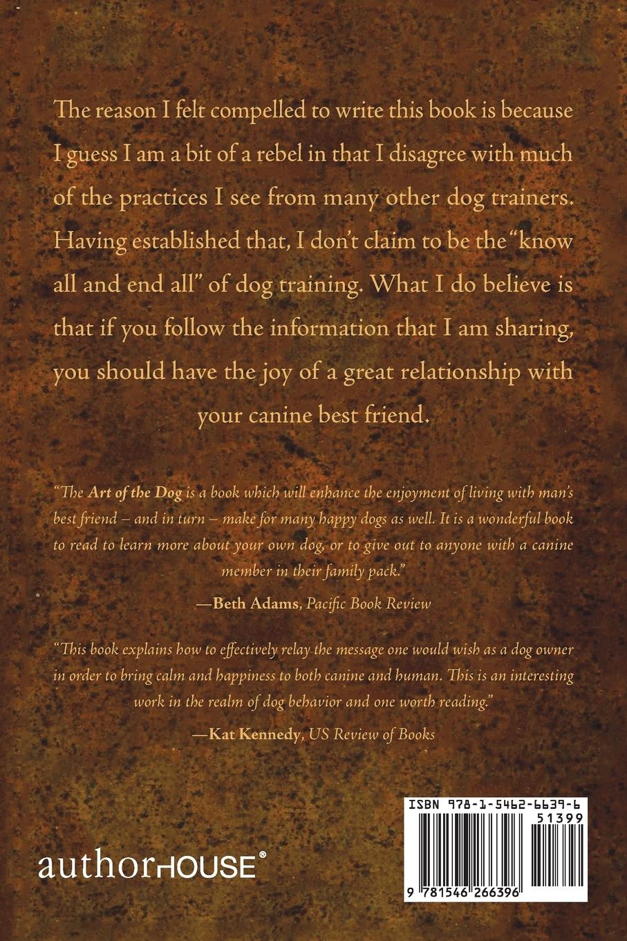 Rückseitencover The Art of the Dog