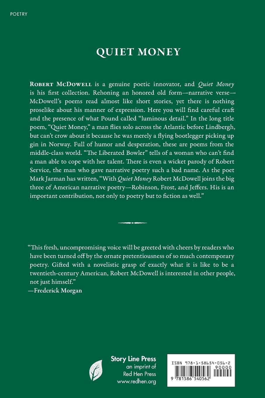 Rückseitencover Quiet Money