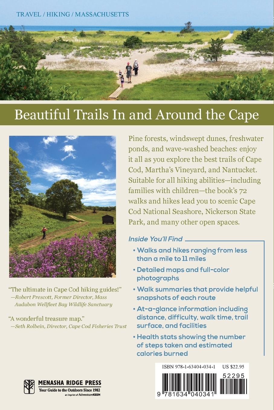 Rückseitencover Walking the Cape and Islands