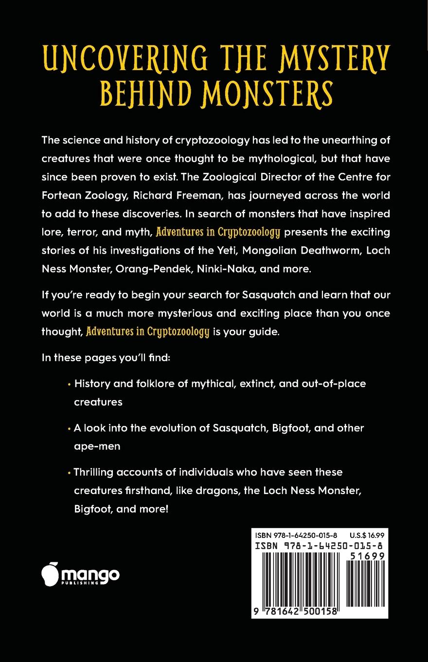 Rückseitencover Adventures in Cryptozoology