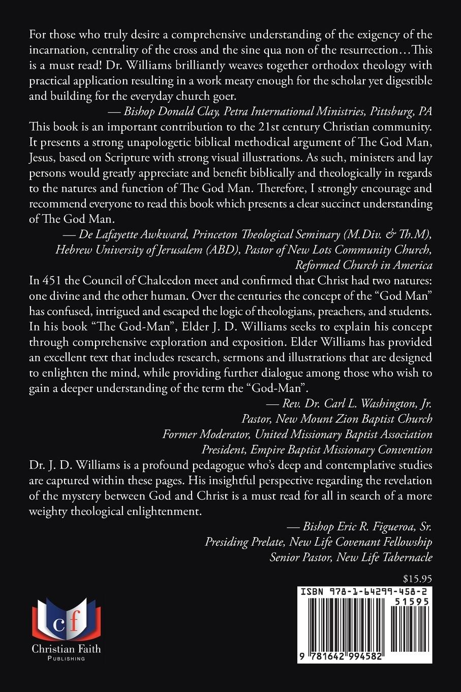 Rückseitencover The God-Man