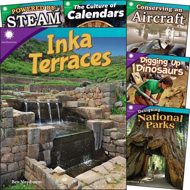 Vorderes Coverbild Smithsonian Informational Text: History & Culture 6-Book Set Grades 4-5