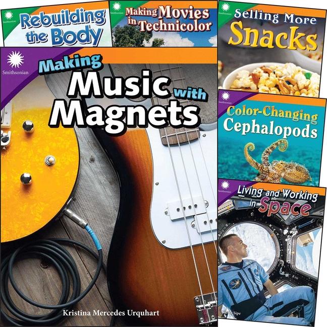 Vorderes Coverbild Smithsonian Informational Text: Pushing the Limits 6-Book Set Grades 4-5