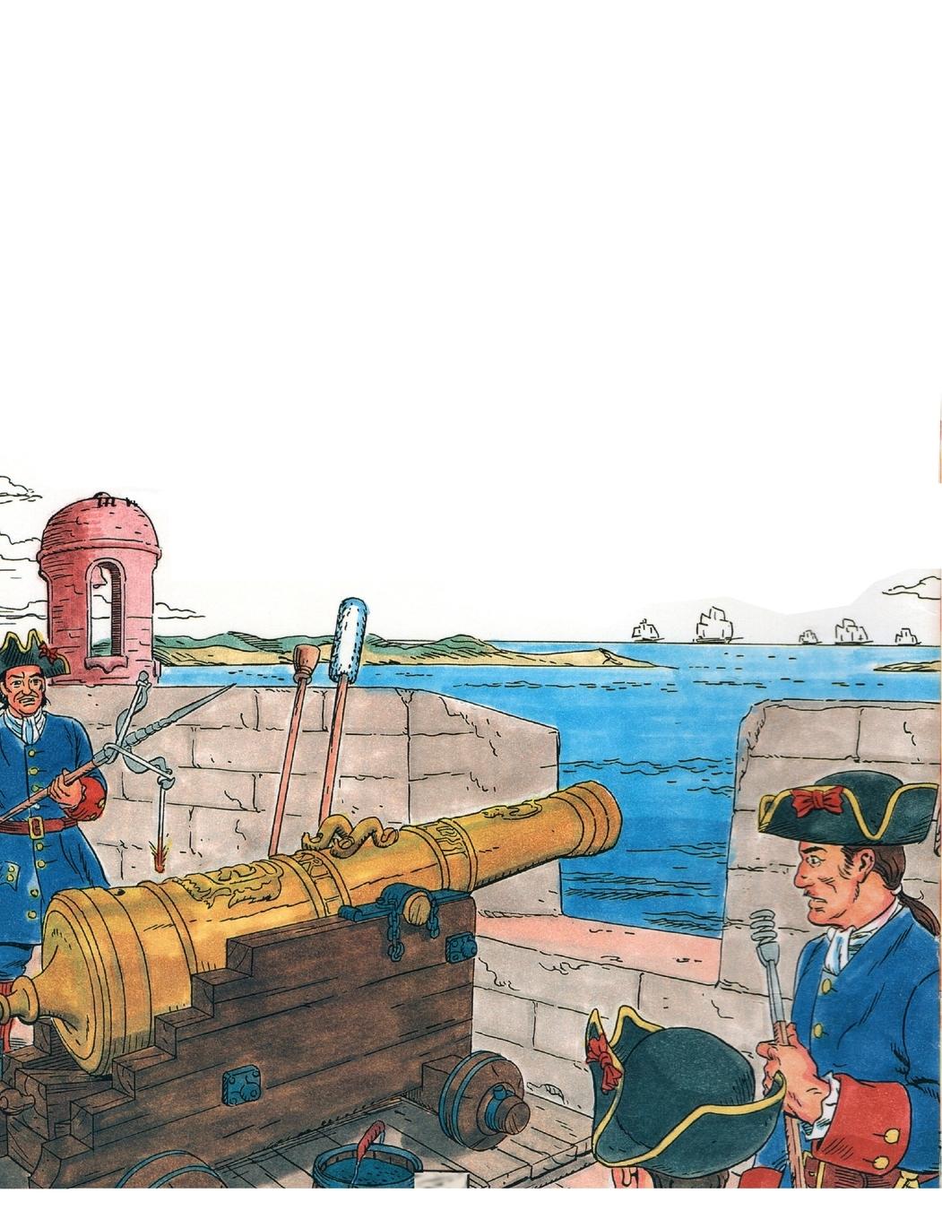 Rückseitencover Seacoast Cannon Coloring Book