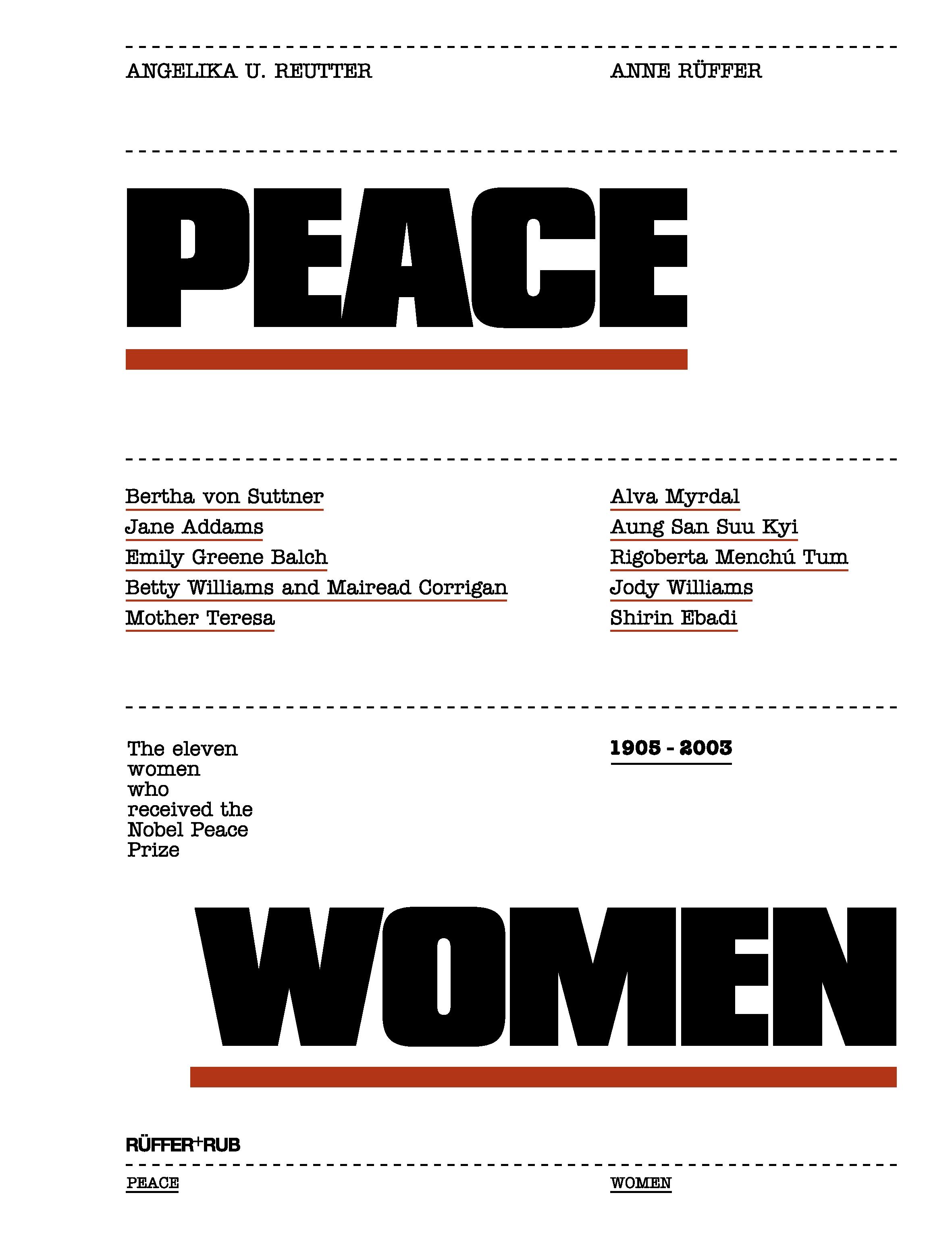Vorderes Coverbild Peace Women