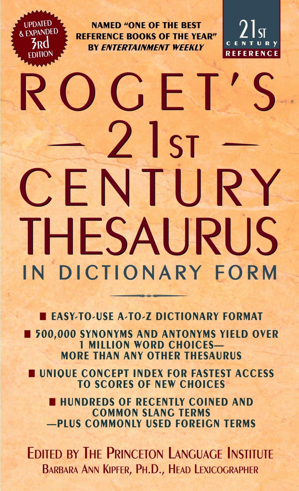 Vorderes Coverbild Roget's 21st Century Thesaurus, Third Edition
