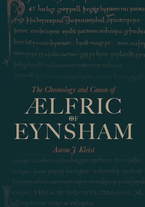 Vorderes Coverbild The Chronology and Canon of ÆLfric of Eynsham