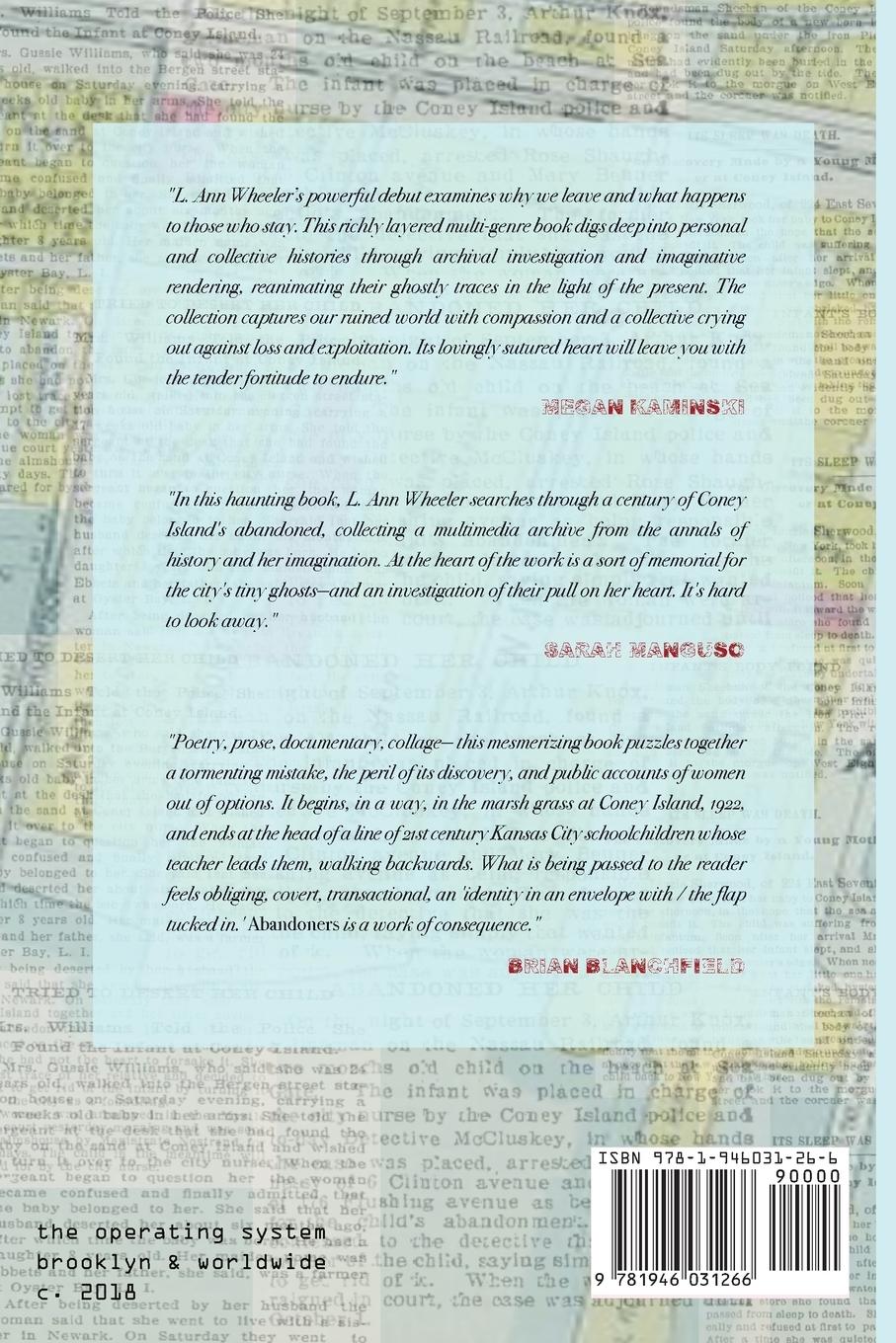 Rückseitencover Abandoners