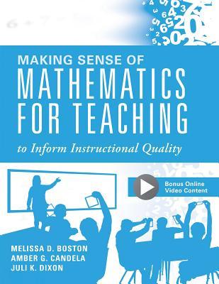 Vorderes Coverbild Making Sense of Mathematics for Teaching to Inform Instructional Quality