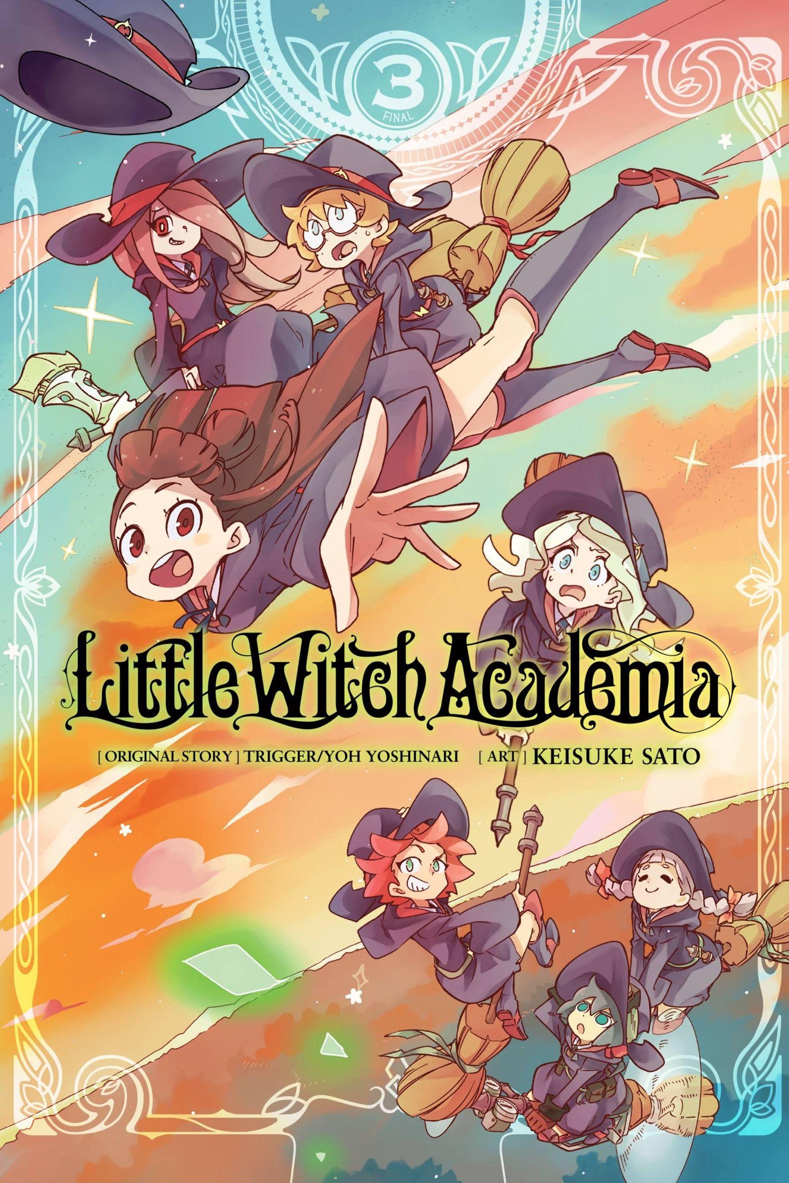 Vorderes Coverbild Little Witch Academia, Vol. 3 (Manga)