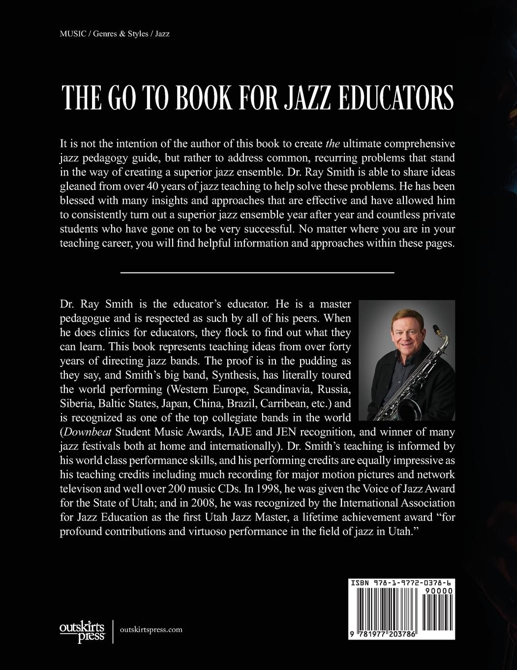 Rückseitencover The Real Jazz Pedagogy Book