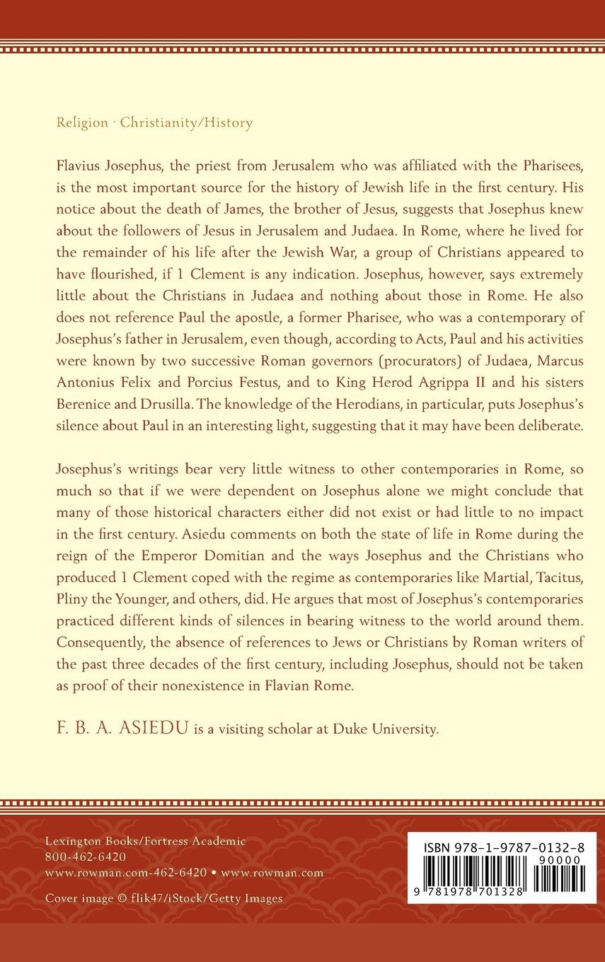 Rückseitencover Josephus, Paul, and the Fate of Early Christianity