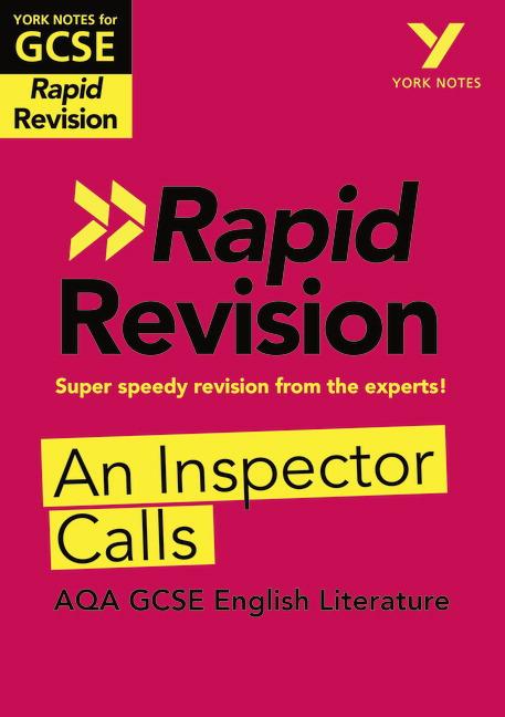 Vorderes Coverbild York Notes RAPID AQA GCSE (Revision Guide) An Inspector Calls - for 2026, 2027 exams