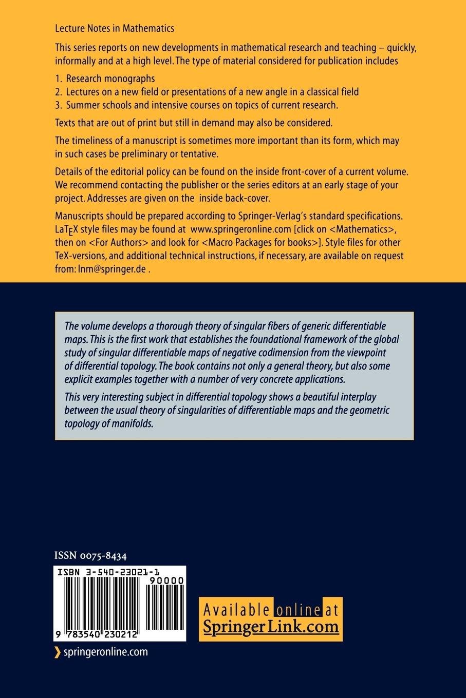 Rückseitencover Topology of Singular Fibers of Differentiable Maps