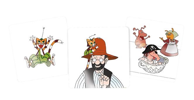 Beispielinhalt (Bild) Trötsch Pettersson & Findus Wasserfarbenmalset