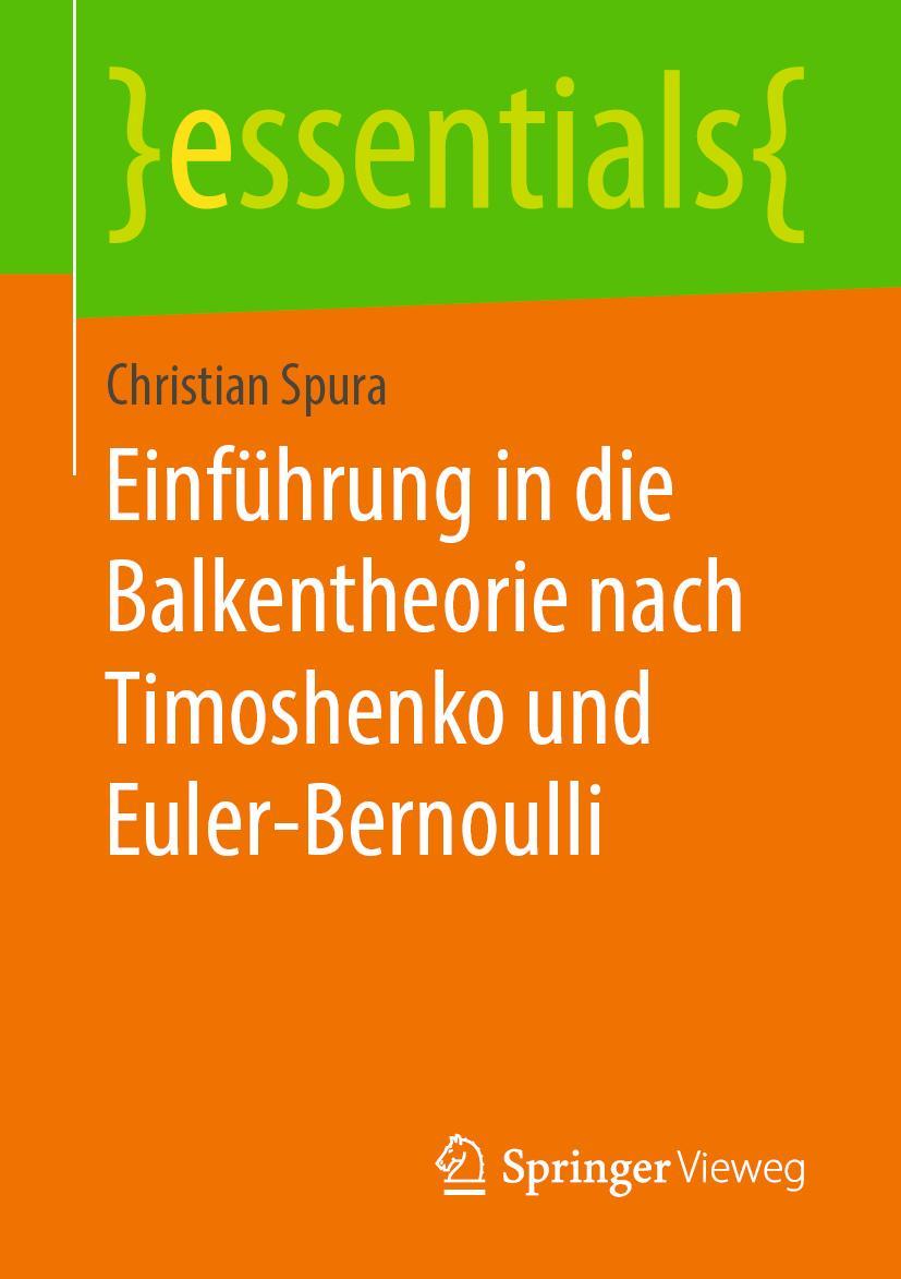 Vorderes Coverbild Einführung in die Balkentheorie nach Timoshenko und Euler-Bernoulli