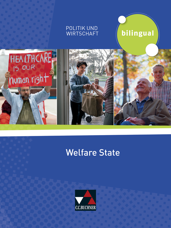 Vorderes Coverbild Politik und Wirtschaft - bilingual. Welfare State