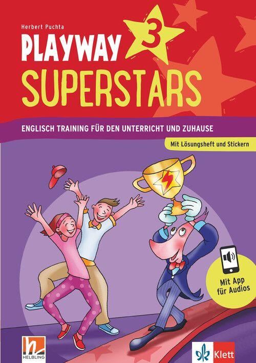 Vorderes Coverbild Playway 3. Ab Klasse 1. Activity Book Superstar Training Klasse 3