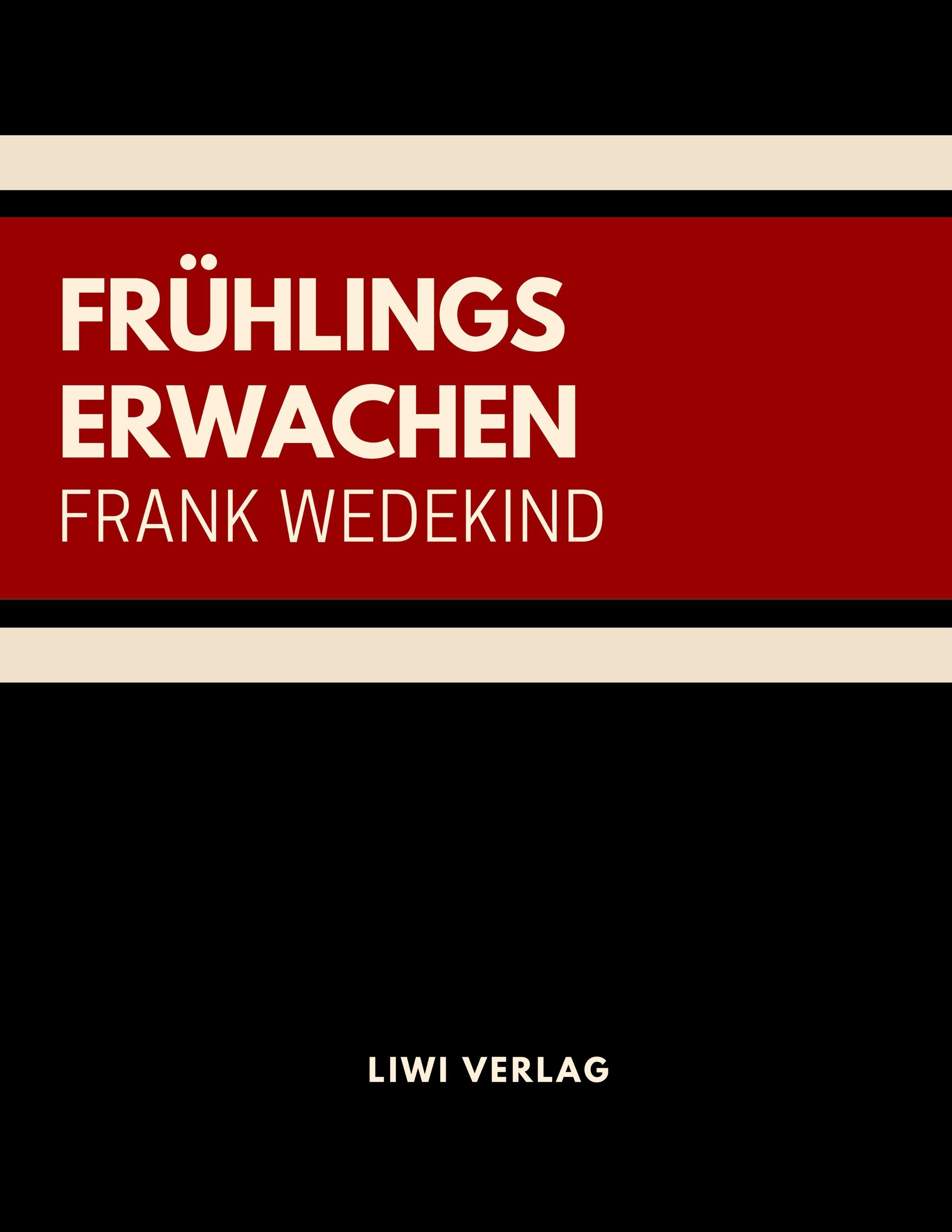 Vorderes Coverbild Frühlings Erwachen