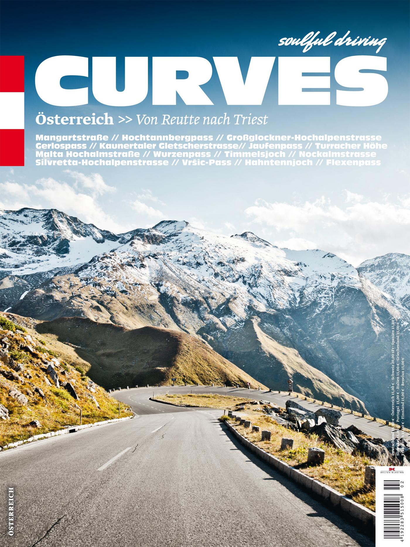 Vorderes Coverbild CURVES Österreich