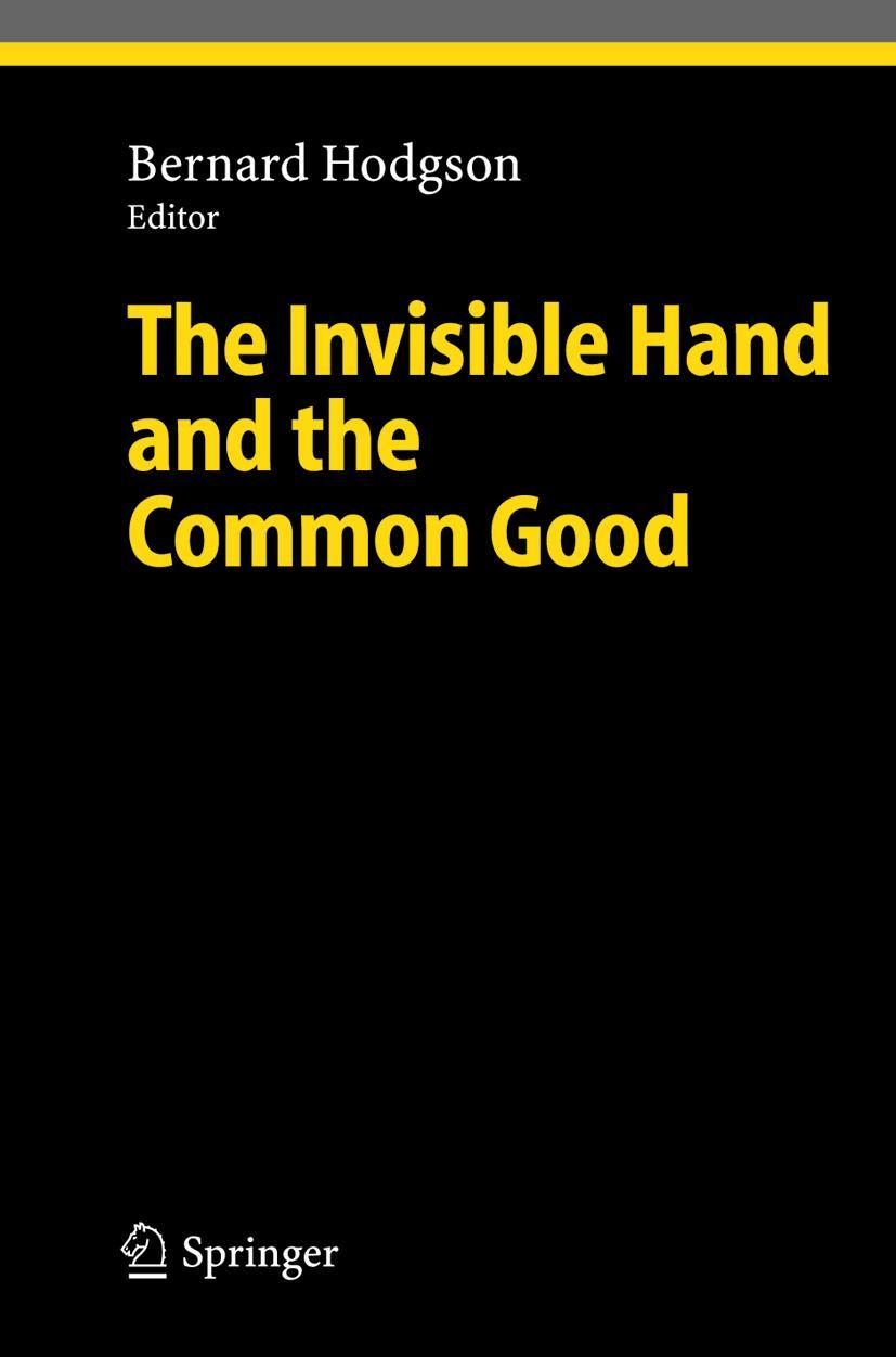 Vorderes Coverbild The Invisible Hand and the Common Good