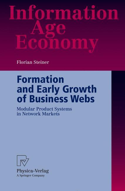 Vorderes Coverbild Formation and Early Growth of Business Webs