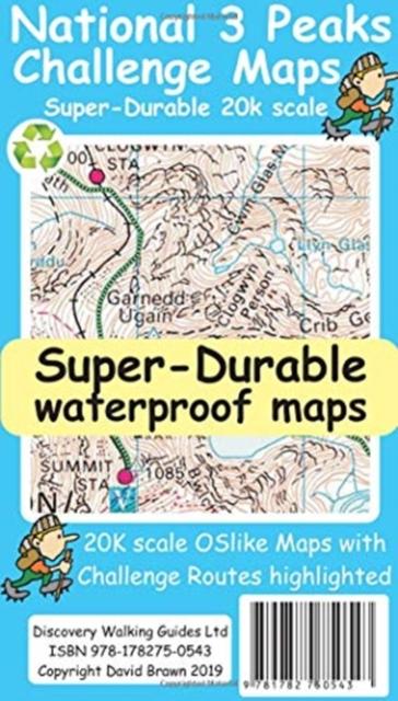 Vorderes Coverbild National 3 Peaks Challenge Maps