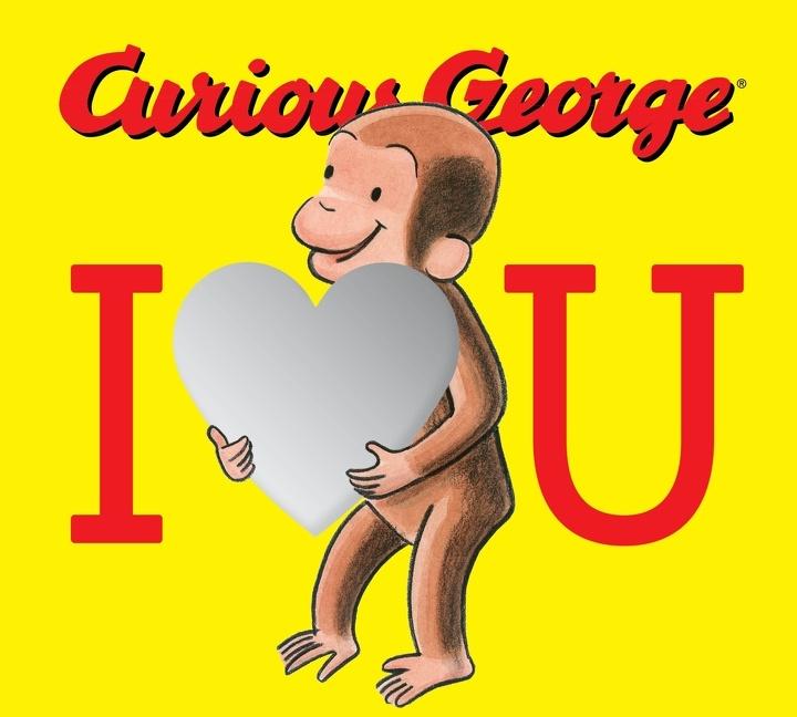 Vorderes Coverbild Curious George: I Love You Board Book with Mirrors